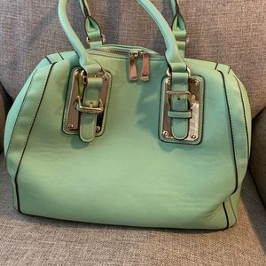 Mint green purse. Like new!